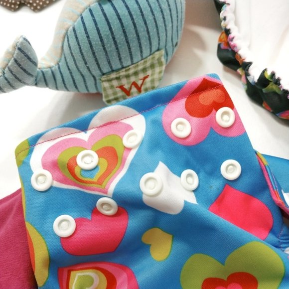 Bundle Of 3 Diaper Covers And 3 Inserts - Picture 7 of 15